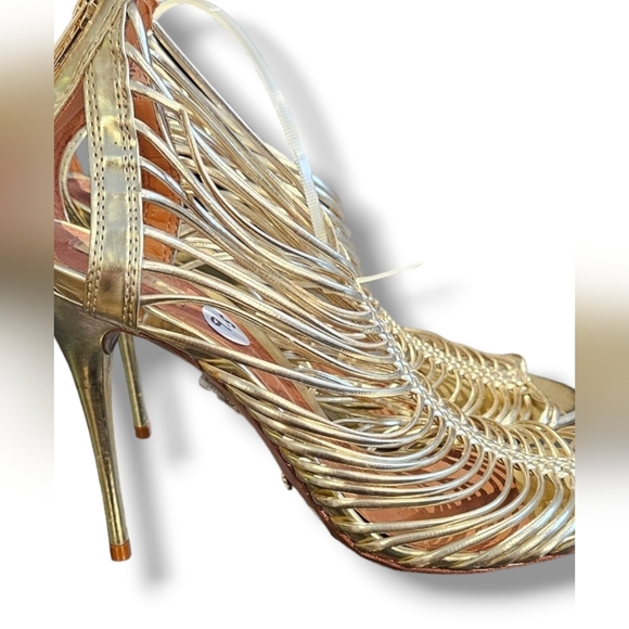 Womens strappy heeled shoes - Picture 5 of 7